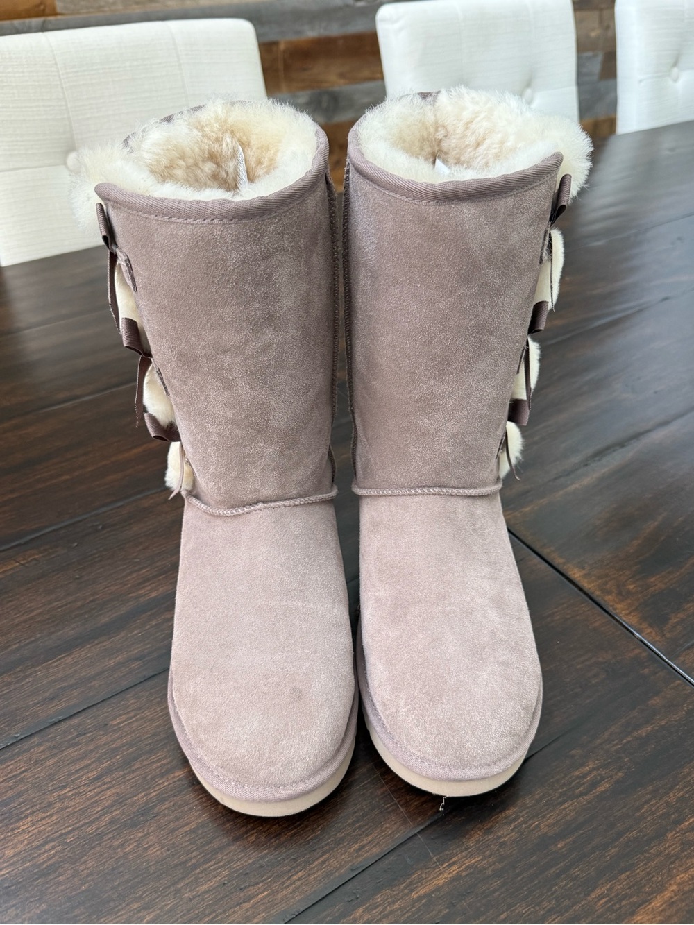 Koolaburra by UGG Victoria Tall Boots in Mauve/Cinder - Size 9 (Worn Once!) - Picture 2 of 5
